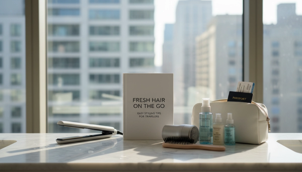 Fresh Hair on the Go Travel Tips Easy No Heat Hairstyles and Care