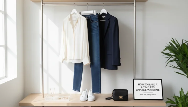 How to Build a Timeless Capsule Wardrobe with 3 Key Pieces