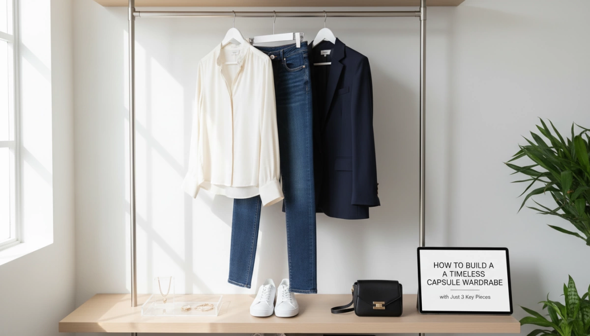 How to Build a Timeless Capsule Wardrobe with 3 Key Pieces
