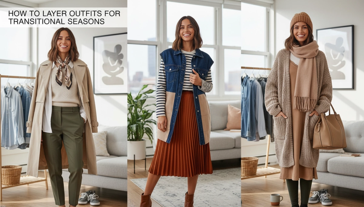 How to Layer Outfits for Transitional Seasons Stylishly and Comfortably
