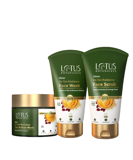 Lotus Botanicals Lotus Botanicals Ubtan De-Tan Radiance Range Honest Review