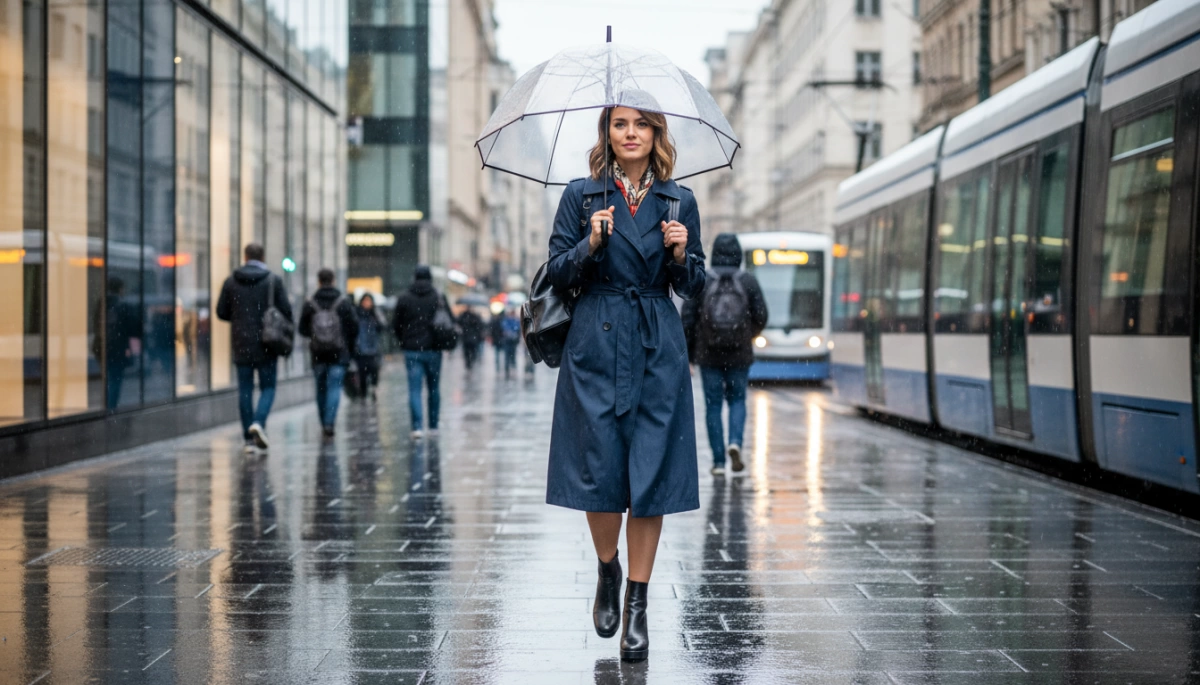 Traveling in the Rain Stylishly Staying Dry with Packable Gear